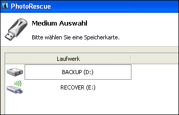 Photo-Rescue: Bilder Software