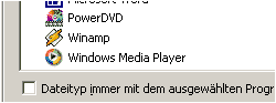 datei zuordnung