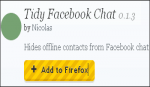 Tidy facebook chat plug in2