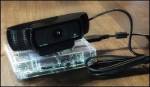 Raspberry Pi mit Logitech Webcam