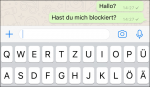Whatsapp blockiert herausfinden
