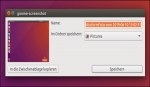 Ubuntu Auswahl als Screenshot