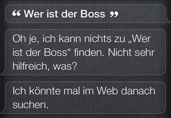Siri: Wer-ist-der-Boss
