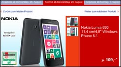 Bei Aldi: Nokia Lumia 630