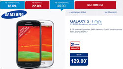 Bei Aldi: Das Samsung Galaxy S III mini!