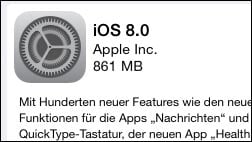 Update: iOS 8