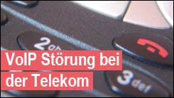 VoIP Störung bei der Deutsche Telekom