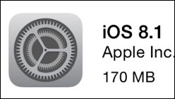 Apple iOS 8.1.