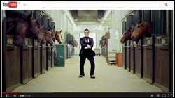 Gangnam Style auf YouTube!