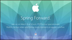 Gerücht: Apple Watch kommt am 9.3.