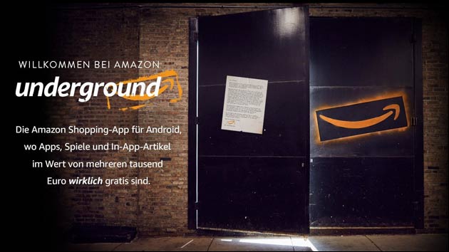 Amazon Underground: Viele Android Apps komplett kostenlos!