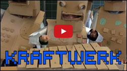Kraftwerk-Cover: Das Roboter-Musik-Video einer Schule aus Mainz wird zum YouTube-Hit!
