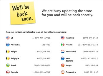 Apple Store offline