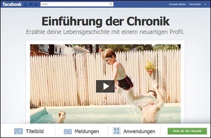 Timeline: Die Facebook Chronik