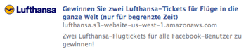 Lufthansa-Scam