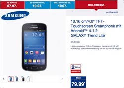 Aldi: Samsung Galaxy Trend-Lite