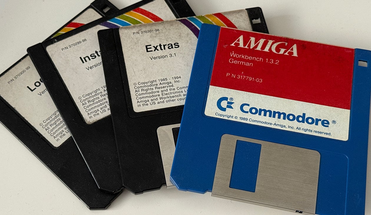 Amiga Workbench Disketten