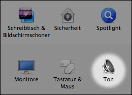 os x lautsprecher