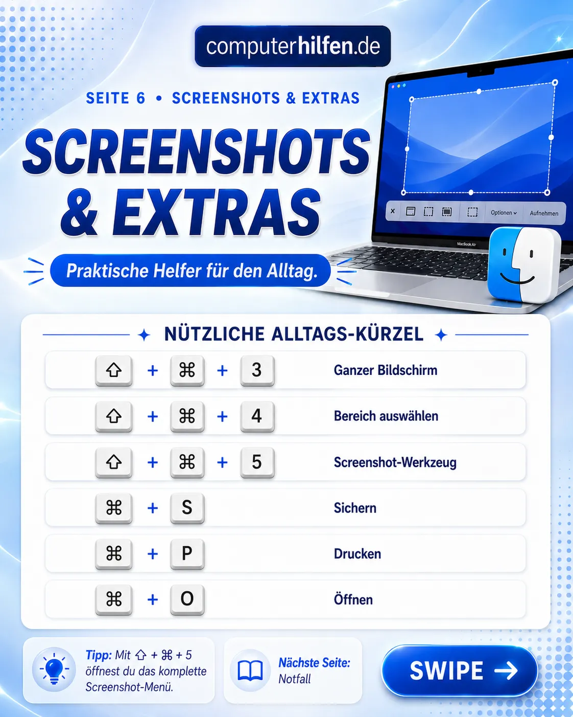 Apple Tastenkombinationen – Seite 6