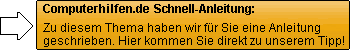 Schnell-Anleitung