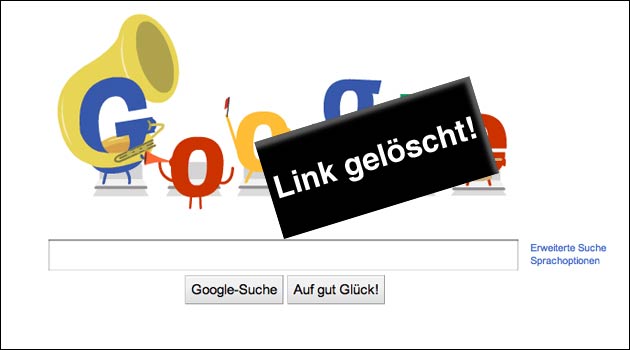 Google muss Links löschen