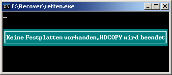 fehler mit retten.exe