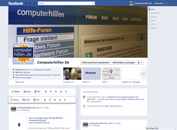 Neues Facebook Design