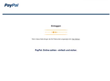 paypal spam login