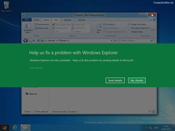 Windows 8 Explorer Error