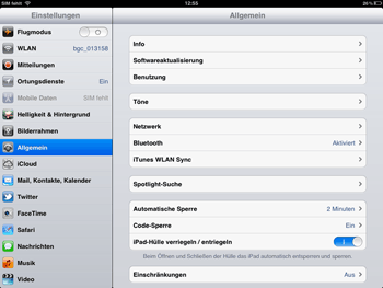 iPad 2 - Sicherheitsproblem