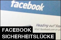 Facebook Sicherheitslücke