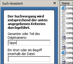 XP Suchassistent