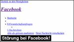 Facebook hängt: Probleme bei der Webseite! Facebook stoerung