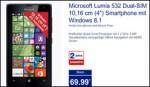 Heute bei Aldi: Microsoft Dual-SIM Smartphone Lumia 532 für 69,99 EUR Microsoft lumia 532 dual sim
