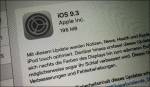 Ios 9 3 update