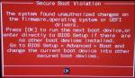 Asus secure boot violation