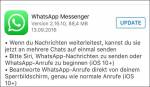 Whatsapp update ios 10