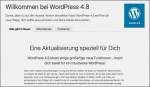 WordPress 4.8 erschienen: Das ist neu! Wordpress Update
