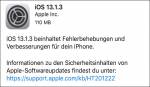 Apple Update: iOS 13.1.3