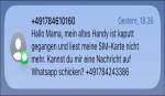 Sms phishing hallo mama mein handy kaputt gegangen