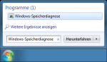 Windows Speicherdiagnose