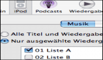 Ipod itunes wiedergabeliste