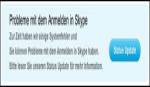 Skype anmelden problem