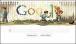 Google doodle mark twain