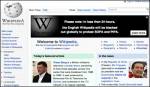 Protest: Wikipedia geht für 24 Stunden offline Wikipedia sopa protest