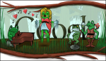 Google doodle frosch4