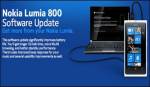 Lumia 800 software update