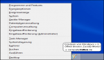 Tastatur Admin-Menü in Windows 8
