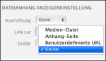 Wordpress: Link zur Mediendatei