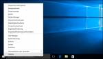 Windows 10 versteckte Startmenü
